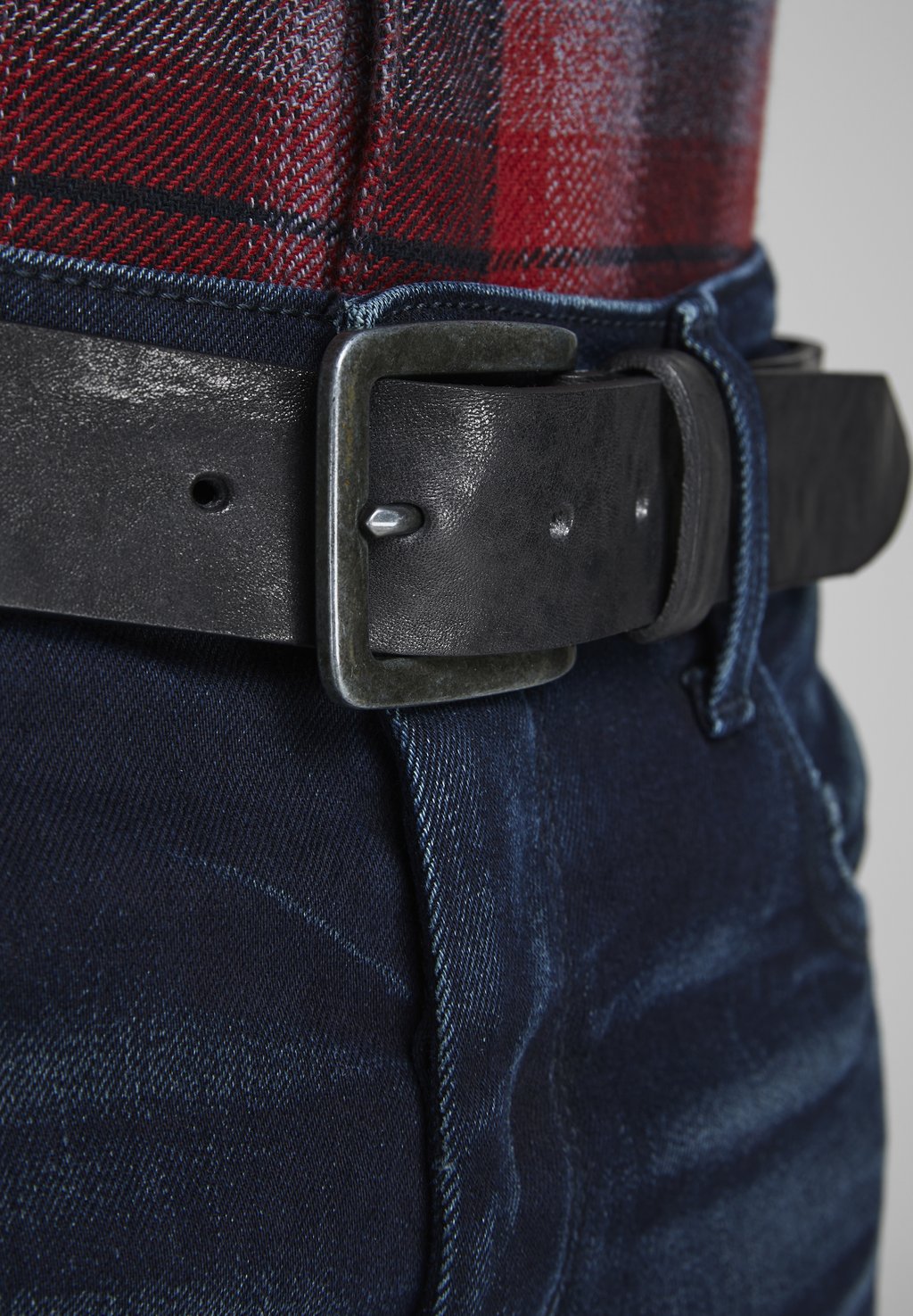 

Ремень JACVICTOR BELT Jack & Jones, цвет black