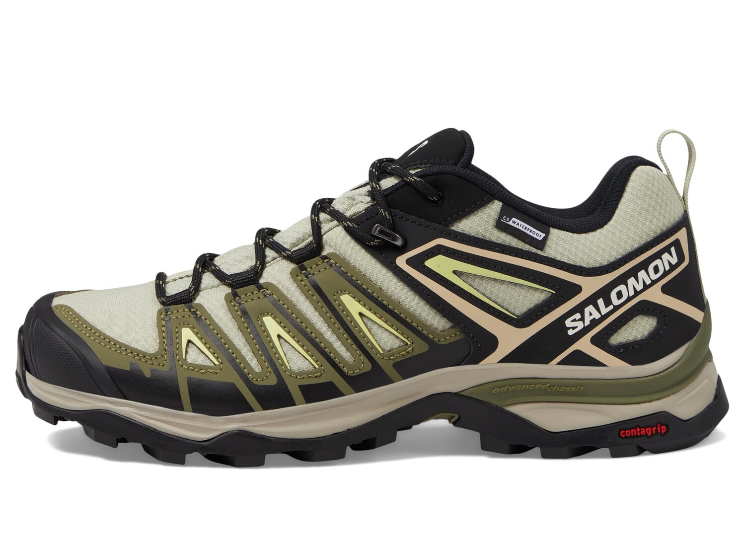 

Треккинговые ботинки Salomon X Ultra Pioneer Climasalomon Waterproof, зеленый