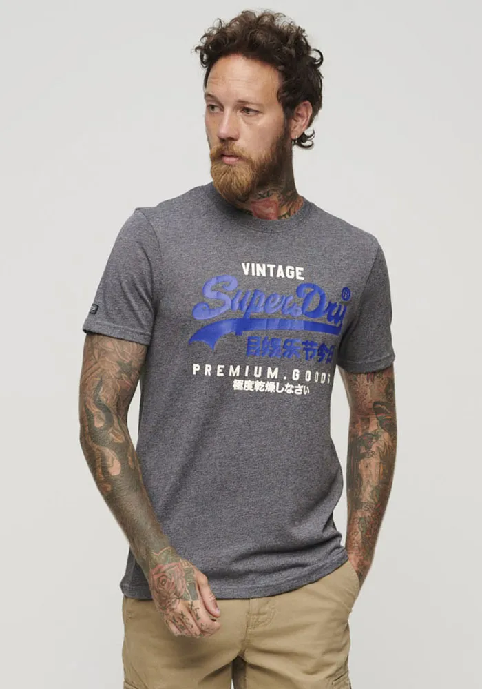 

Футболка Superdry "CLASSIC VL HERITAGE T SHIRT", синий