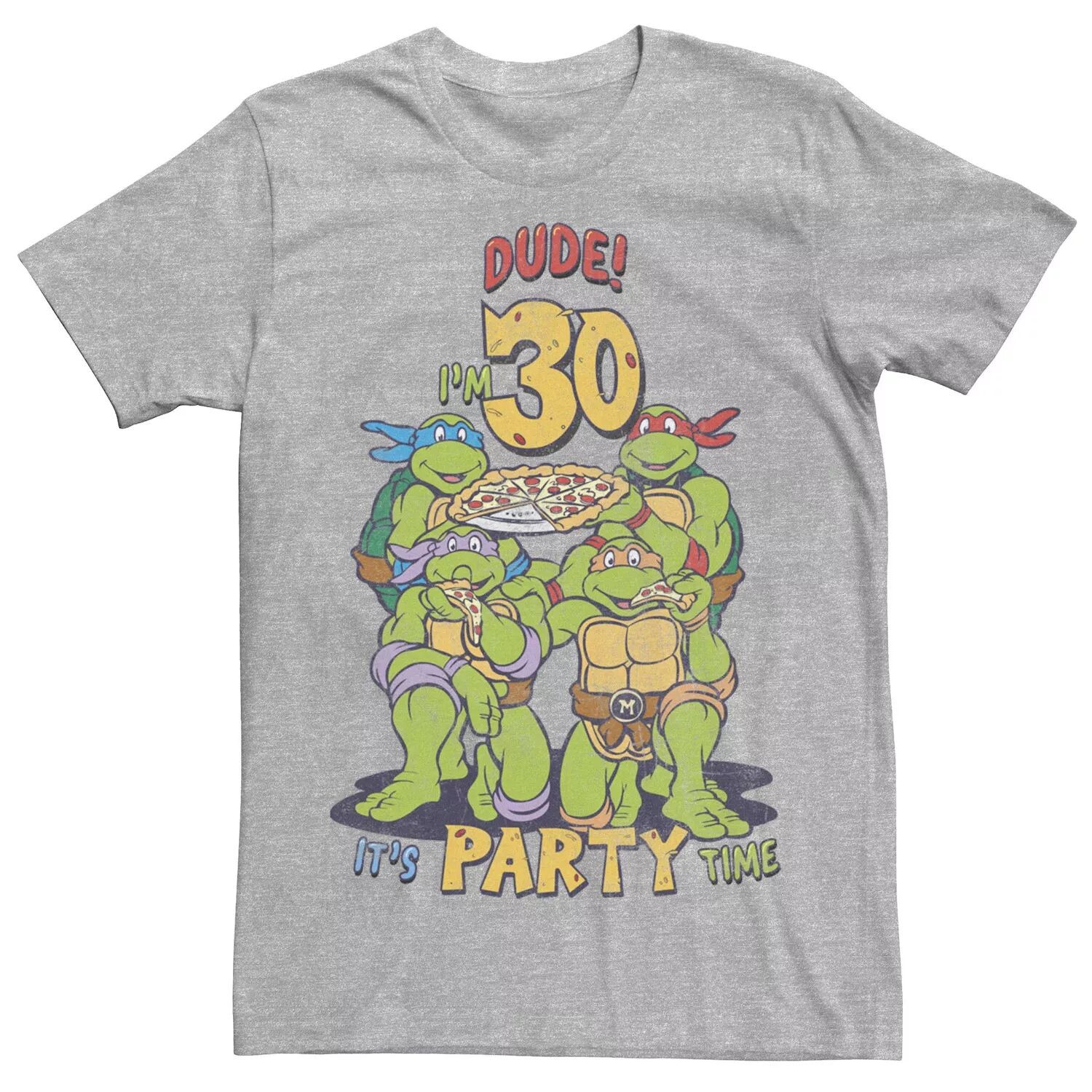 

Мужская футболка Teenage Mutant Ninja Turtles Dude I'm 30 Licensed Character