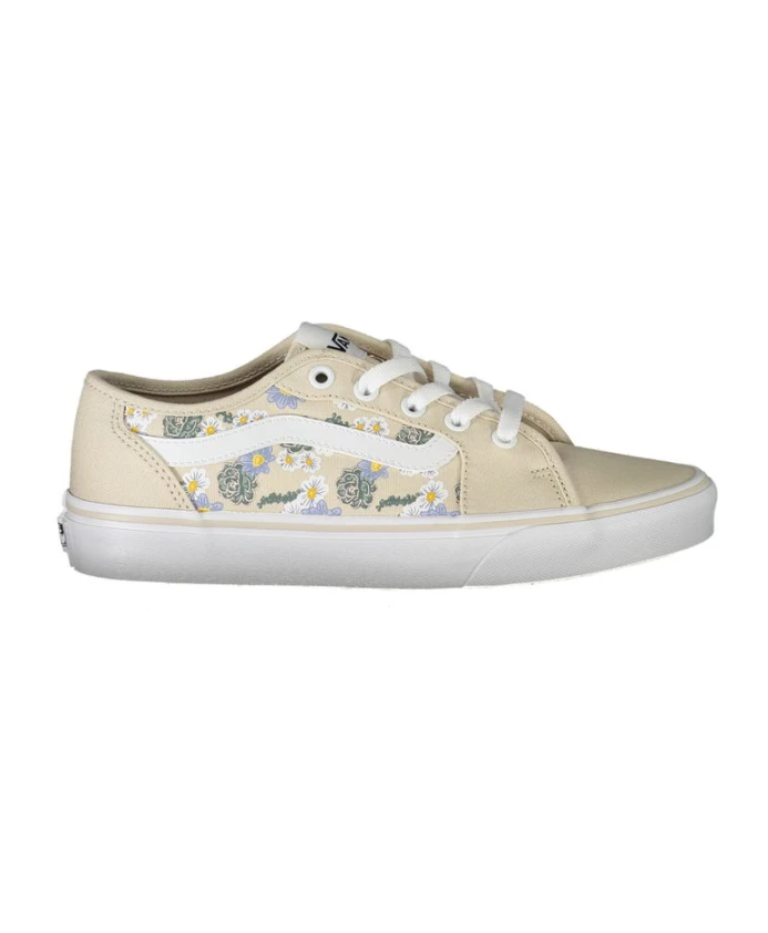 

Спортивные кроссовки с контрастными деталями Vans, бежевый