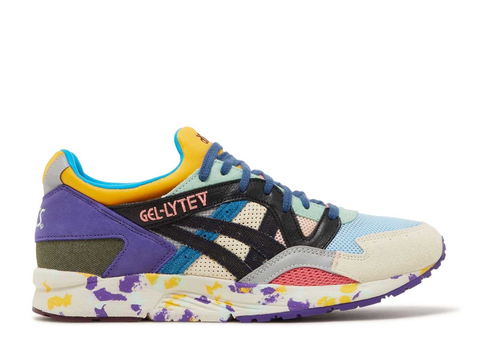 

Кроссовки ASICS Gel Lyte 5 'Re:Material - Purple Yellow', разноцветный