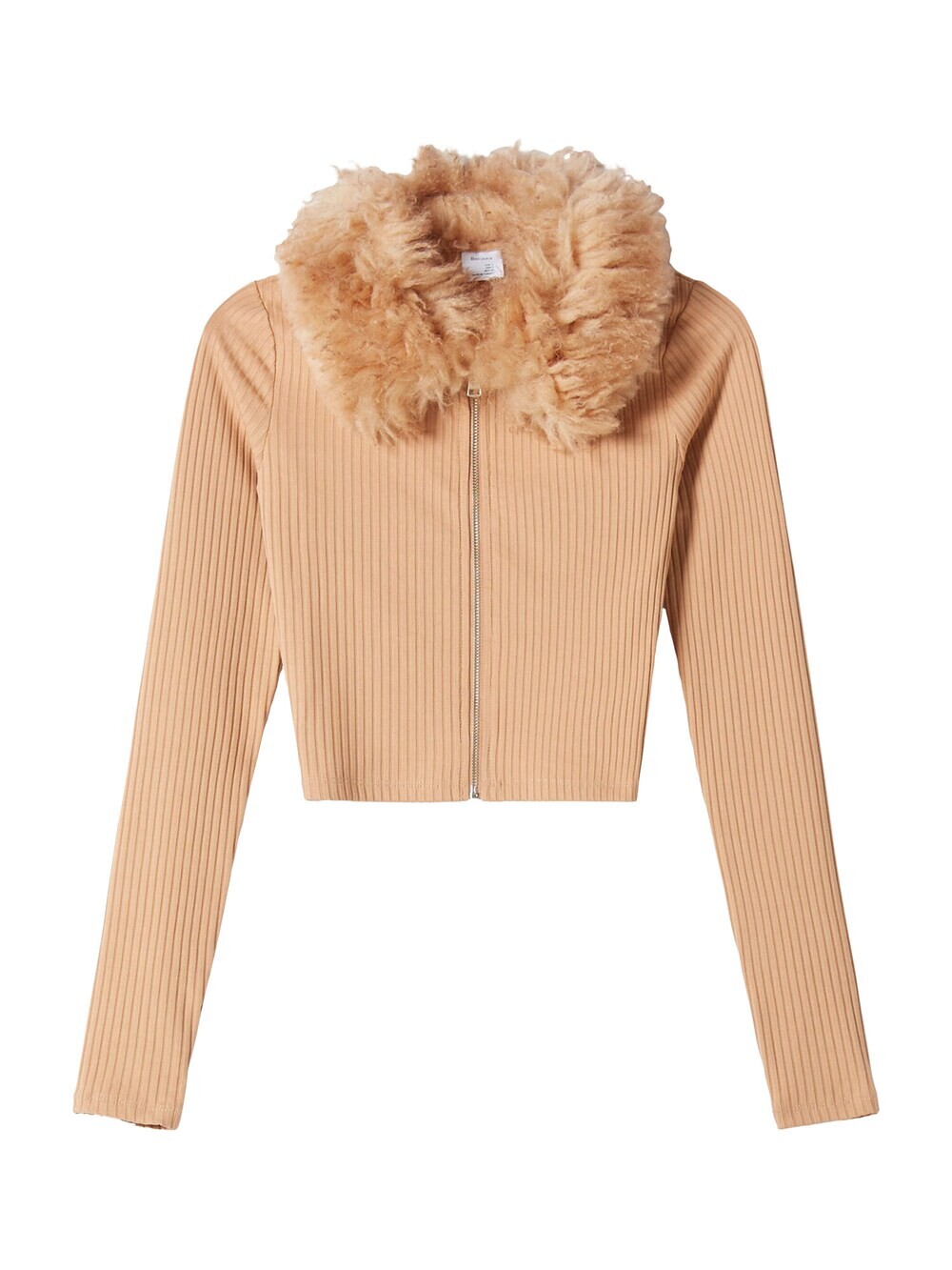 

Вязаный кардиган Bershka, серый