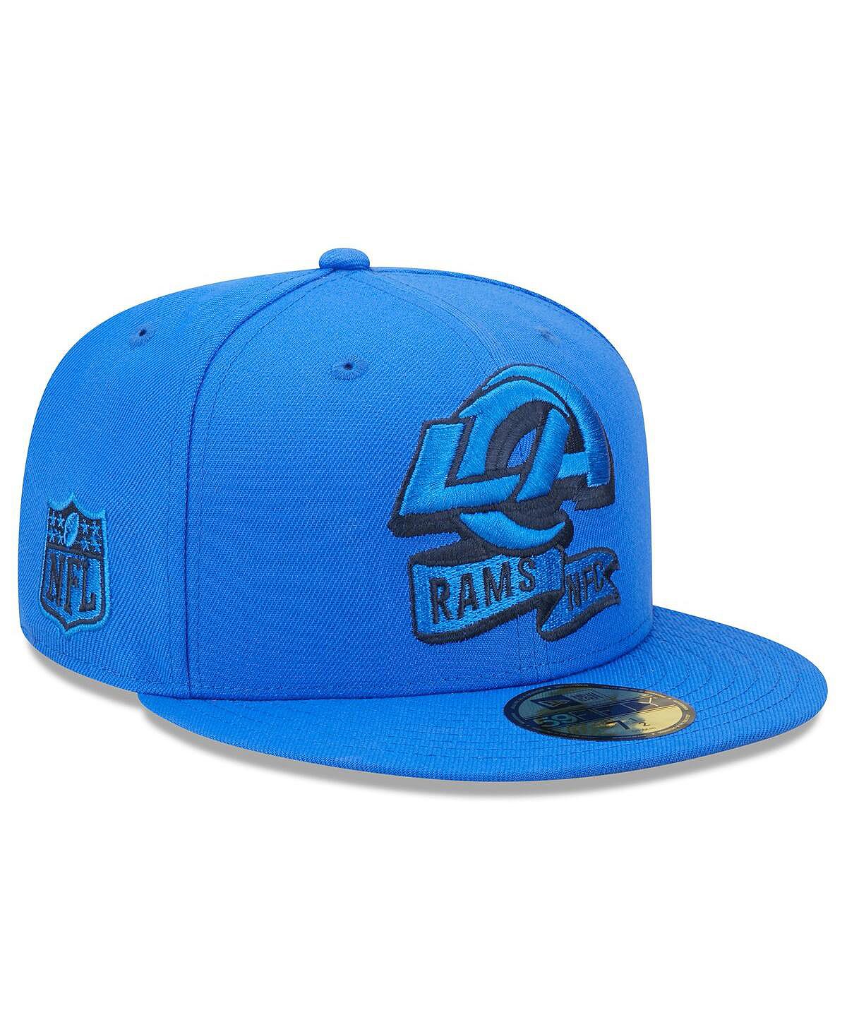 

Мужская приталенная кепка Royal Los Angeles Rams Tonal 2022 Sideline 59FIFTY New Era