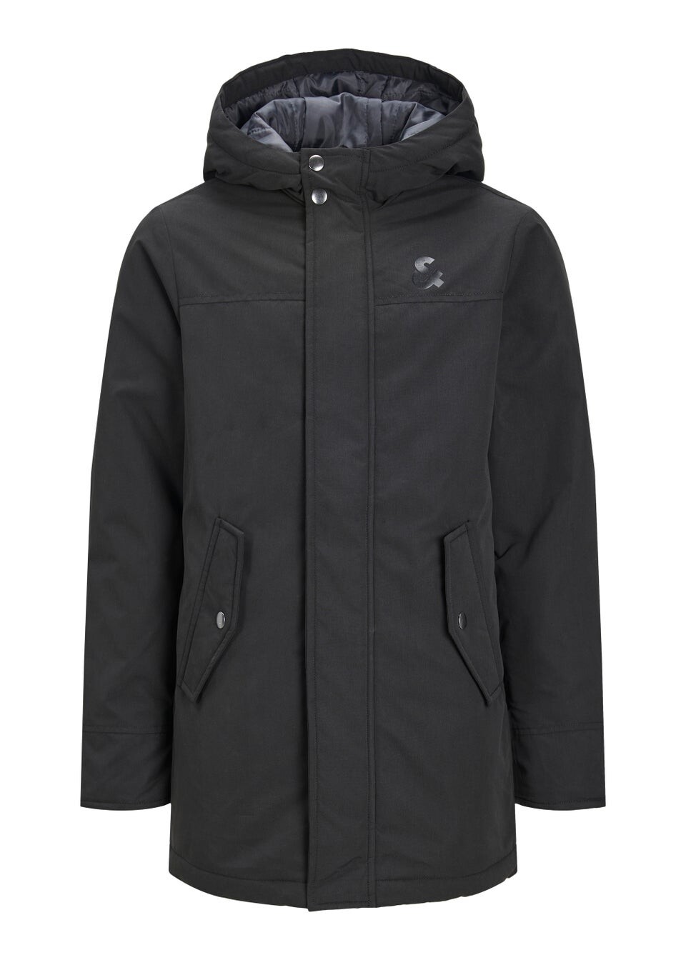 

Jack and Jones Черная парка Junior (6–16 лет)