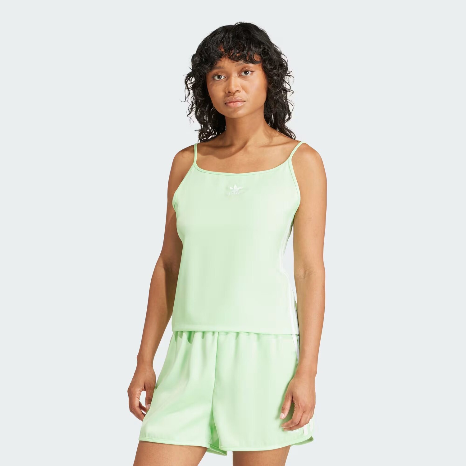 

Майка Adicolor с 3 полосками Adidas, цвет Semi Green Spark