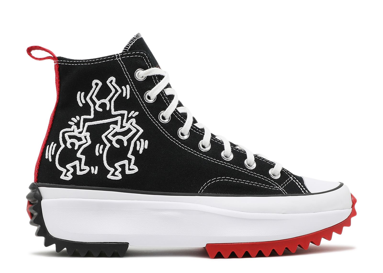 Кроссовки Converse Keith Haring X Run Star Hike, черный