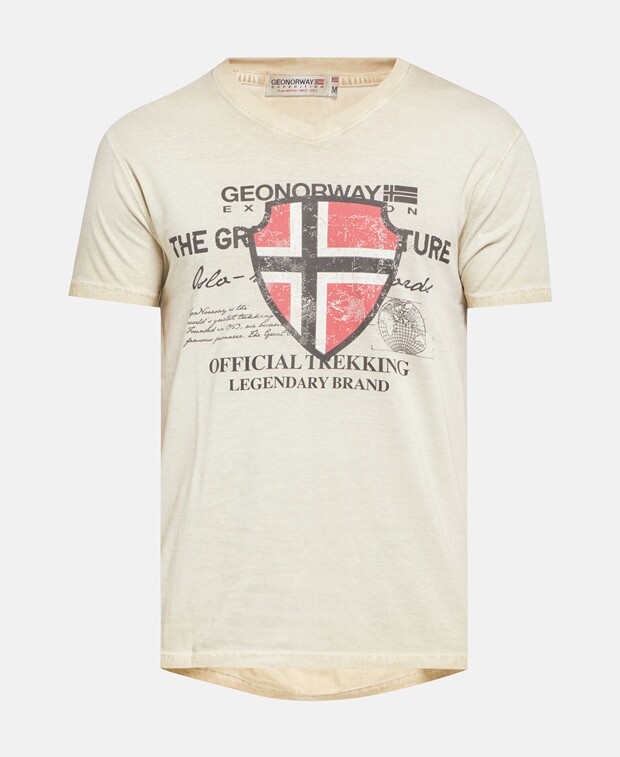 

Футболка Geographical Norway, бежевый