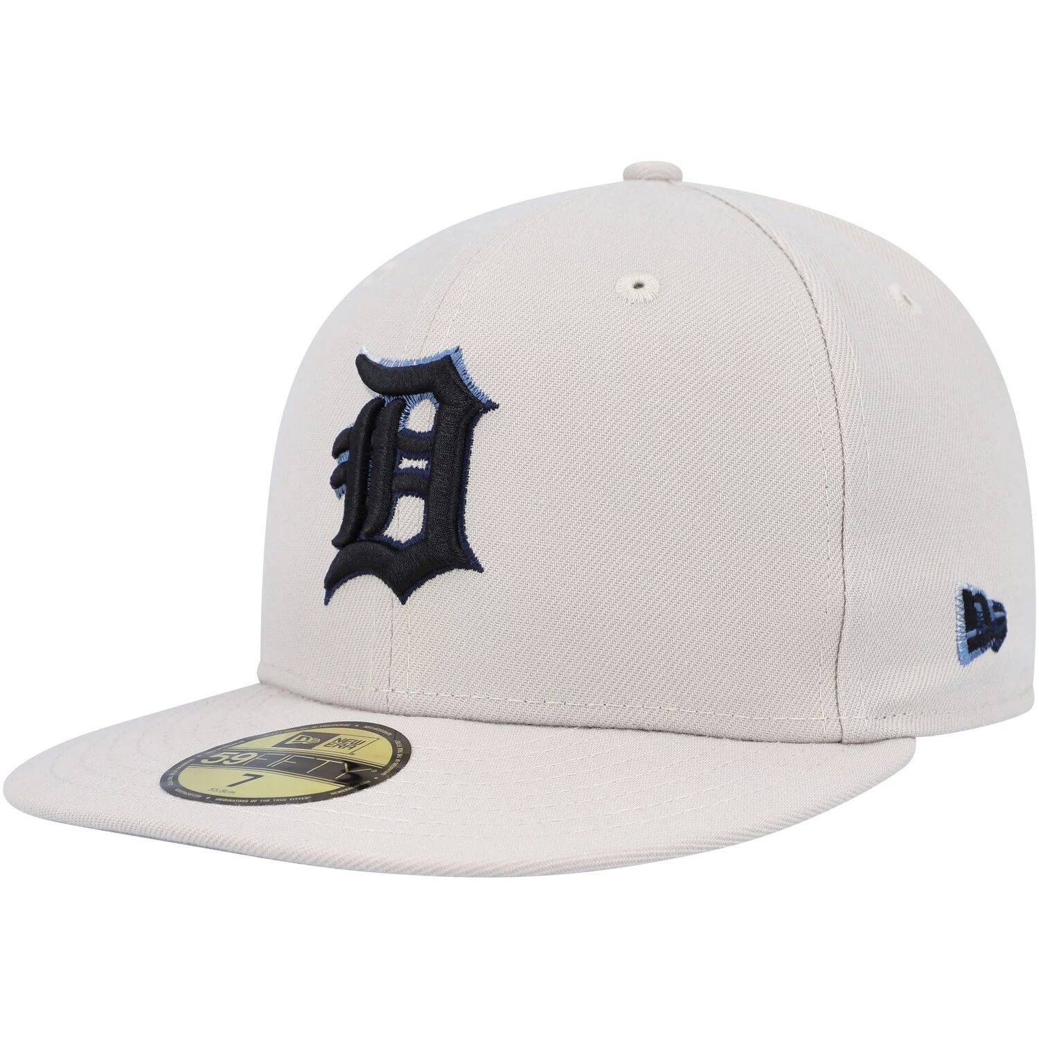 

Мужская облегающая шляпа New Era цвета хаки Detroit Tigers Stone Dim 59FIFTY