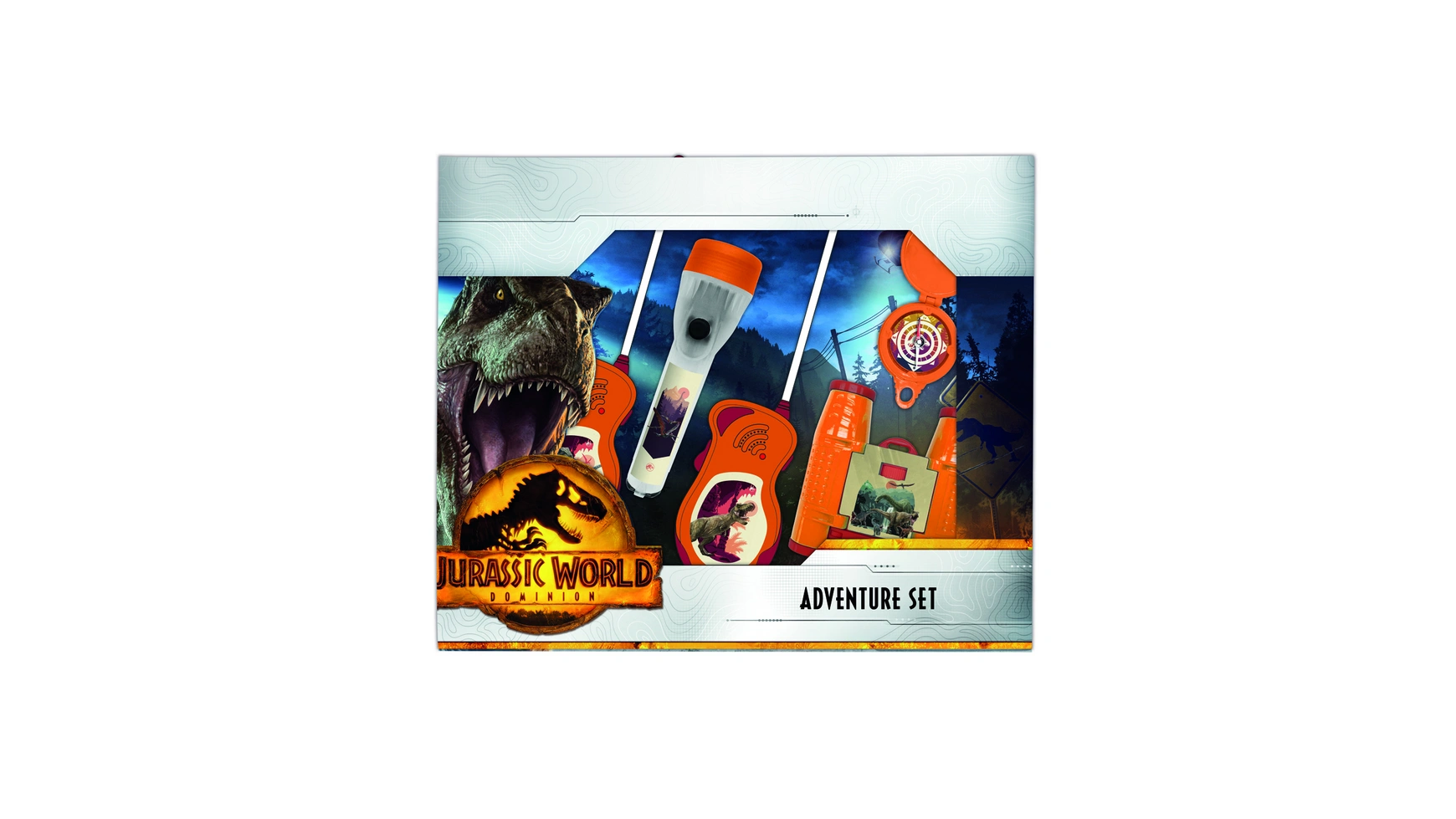 Набор приключений Jurassic World Dominion, 5 предметов набор спасателя рации бинокль компас