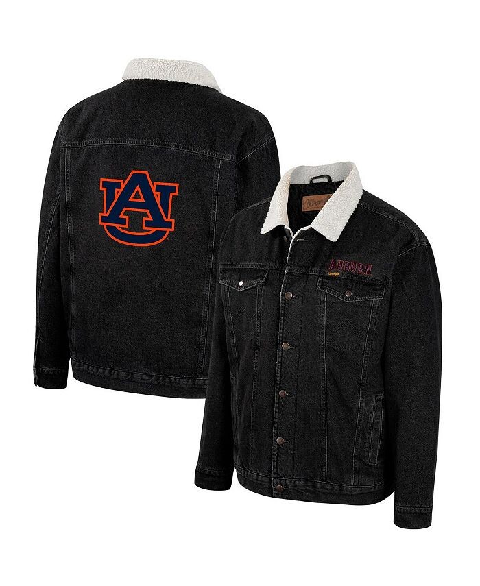 

Мужская джинсовая куртка на пуговицах в стиле вестерн x Wrangler Charcoal Auburn Tigers Western Colosseum, серый