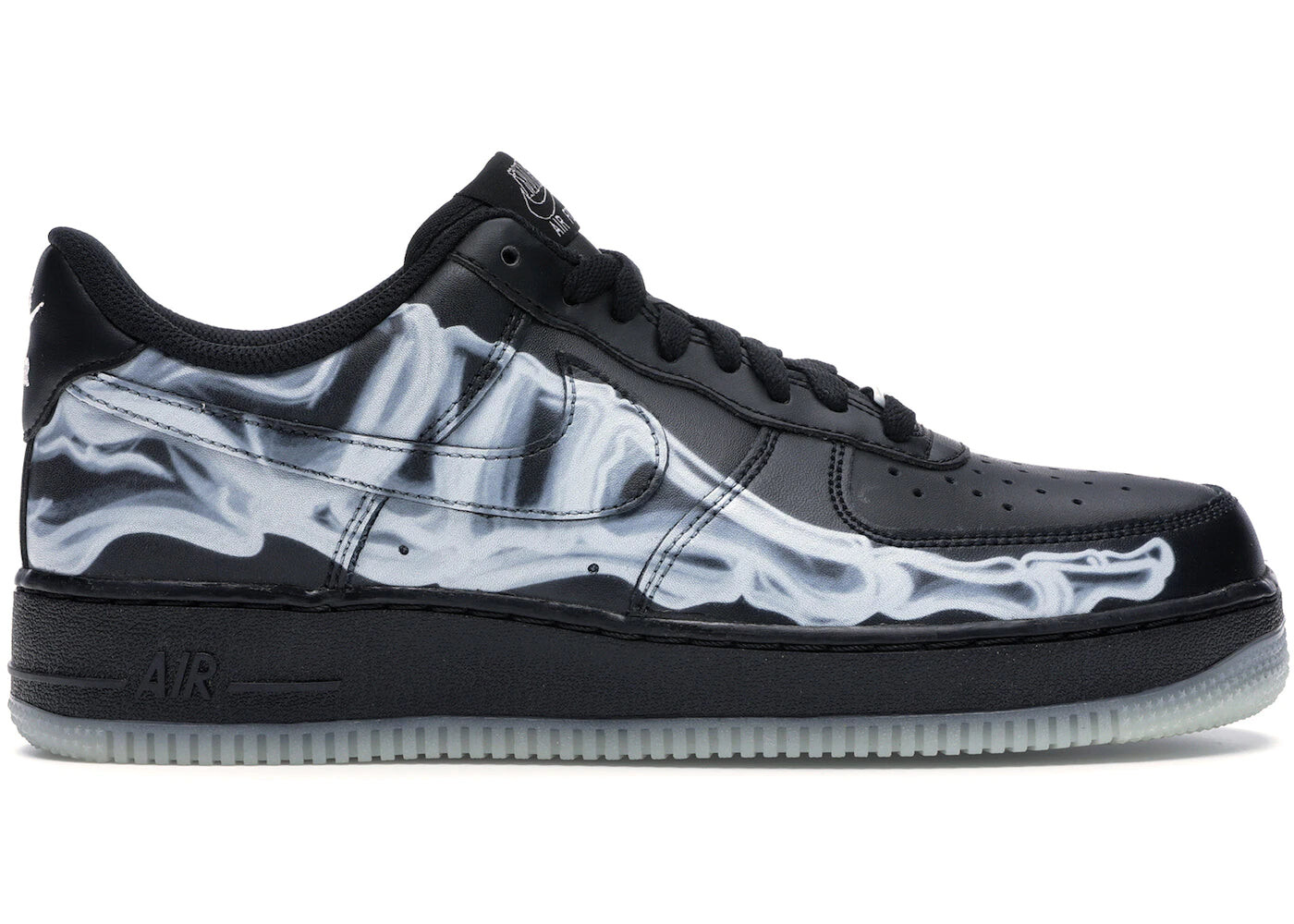

Кроссовки Nike Air Force 1 Low Black Skeleton (2019)