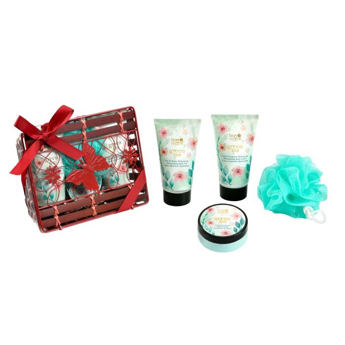 

Спонж Cesta de Baño Bambú Lorenay, Set 4 productos