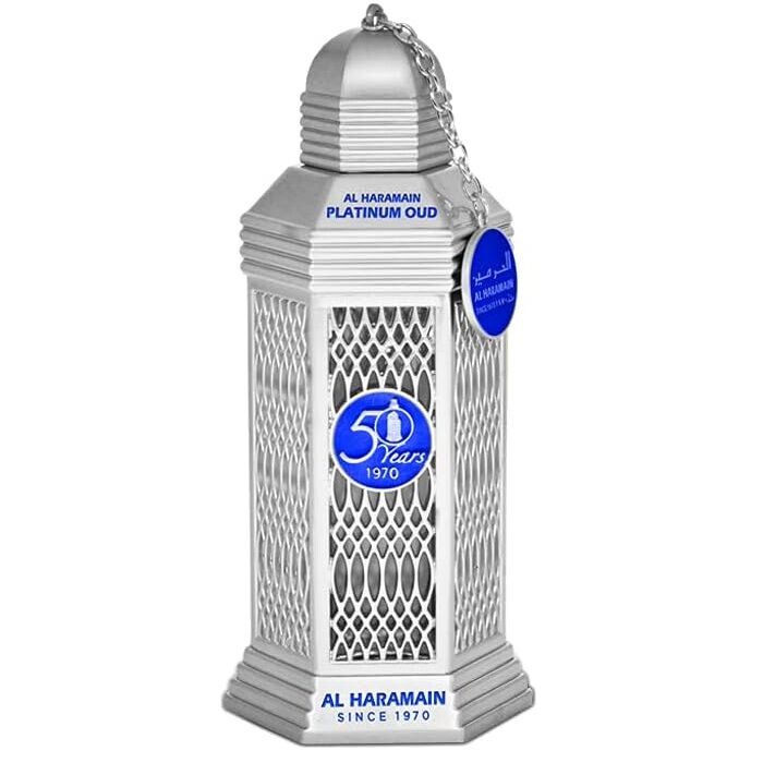 

Парфюмированная вода унисекс Al Haramain 50 Years Platinum Oud, 100 мл