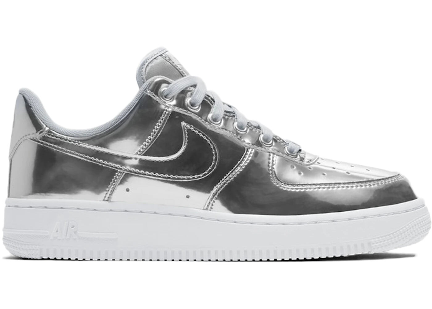 

Кроссовки женские Nike Air Force 1 Low Metallic Chrome