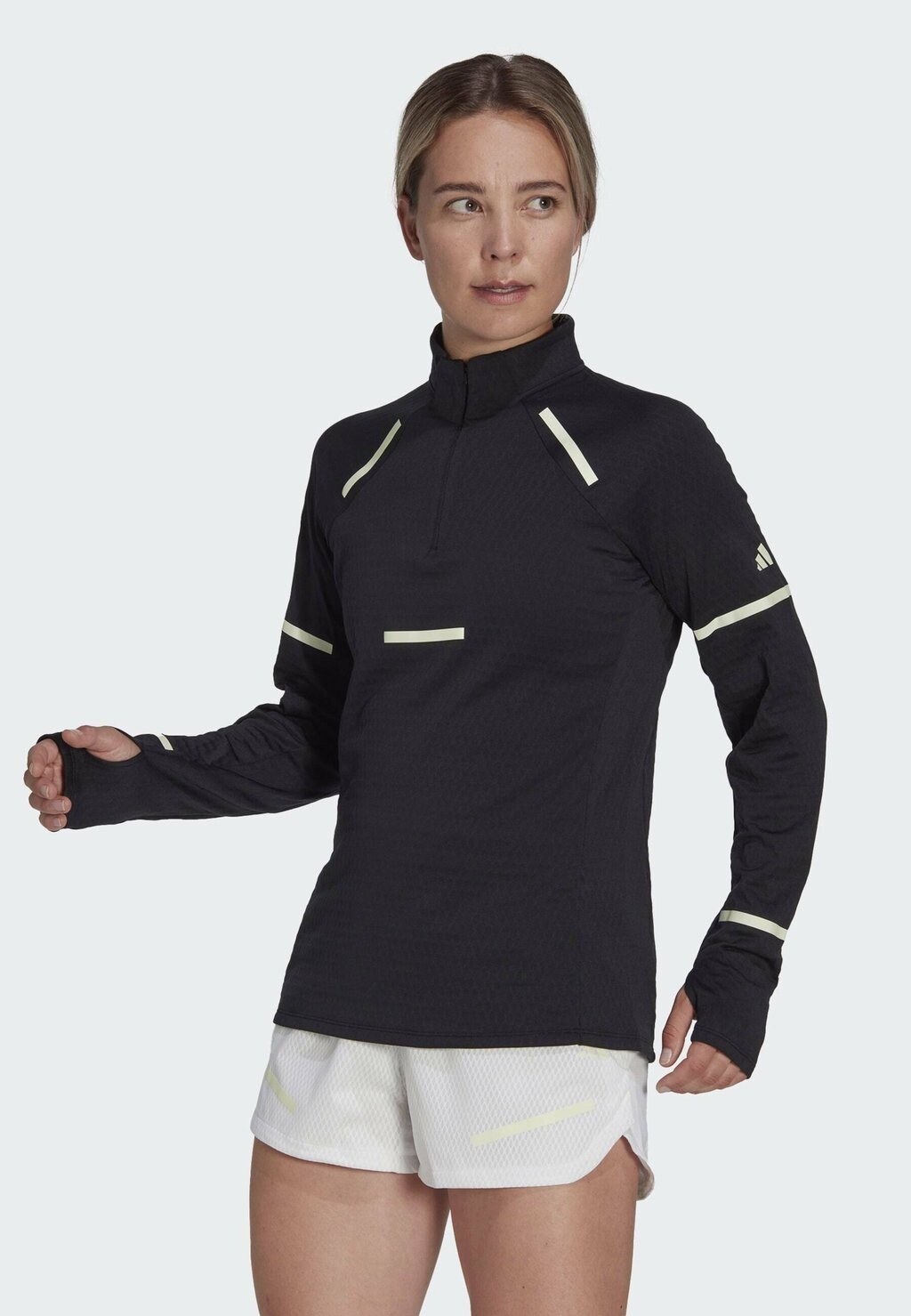 

Рубашка с длинным рукавом Adidas, черный