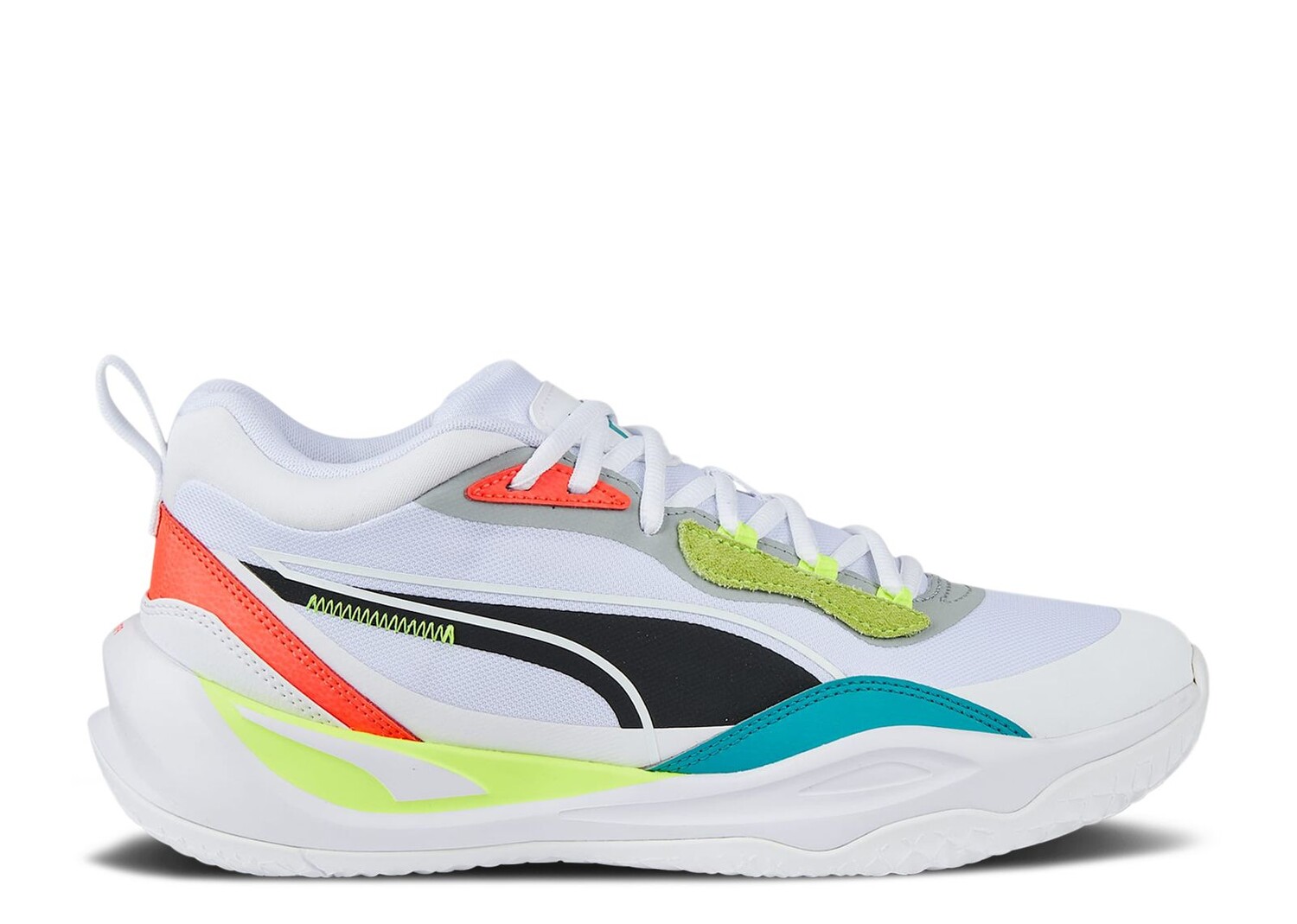

Кроссовки Puma Playmaker Pro 'White Fiery Coral Lime', белый