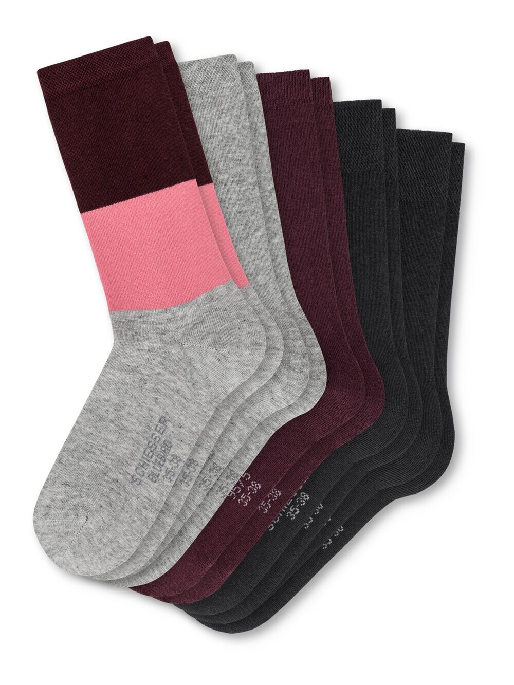 

Носки SCHIESSER Daily Basic, серый