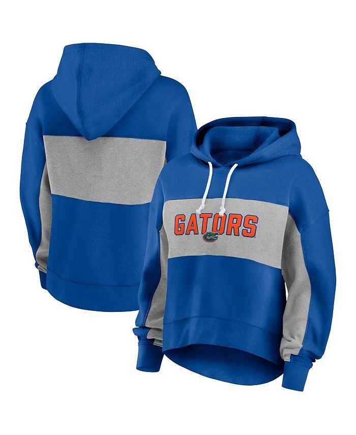 

Женский пуловер с капюшоном с фирменным наполнителем Royal Florida Gators Fanatics, синий