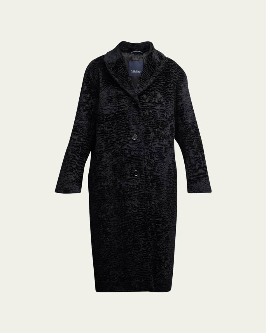 

Верхнее пальто из мягкого хлопка Caio Max Mara