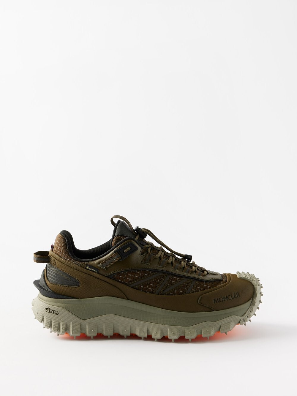 

Кроссовки trailgrip gore-tex Moncler, зеленый
