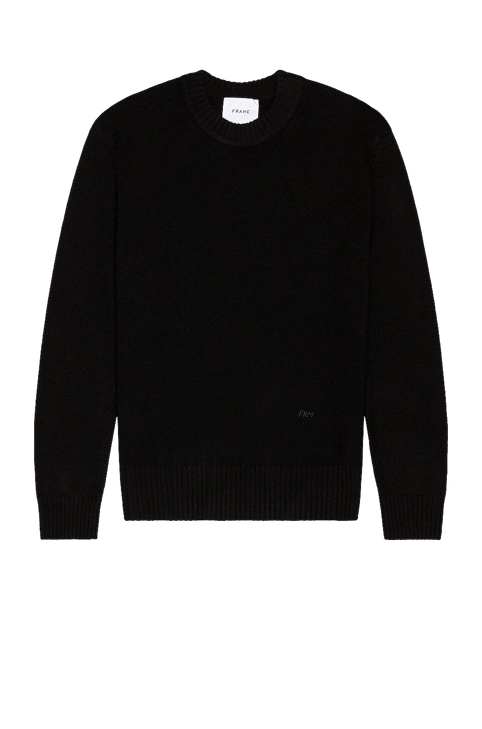 

Свитер FRAME The Crew Neck Cashmere, нуар