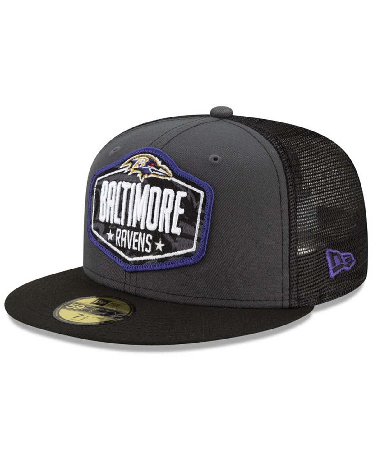 

Кепка Baltimore Ravens Draft 59FIFTY 2021 года New Era