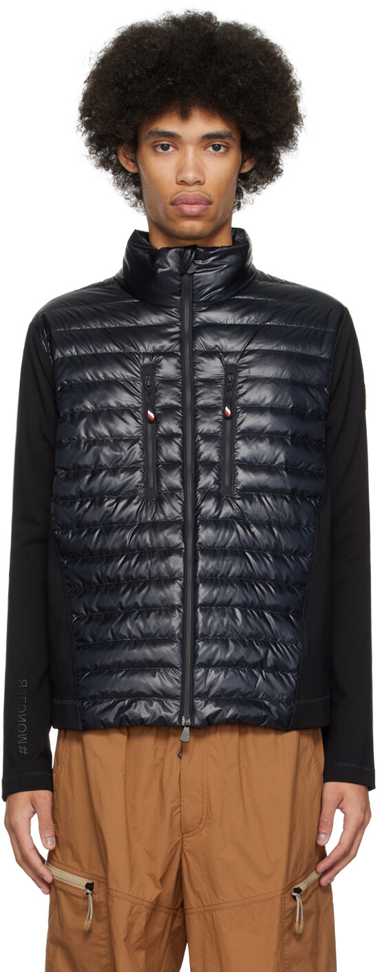 

Черный пуховик на молнии Черный Moncler Grenoble