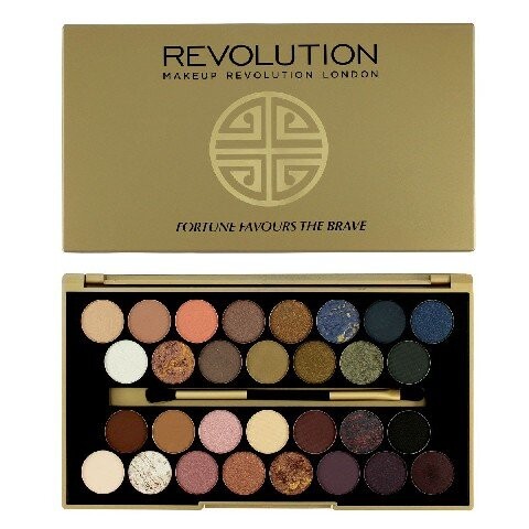

Палетка теней для век The Brave, 16 г Makeup Revolution, Fortune Favors