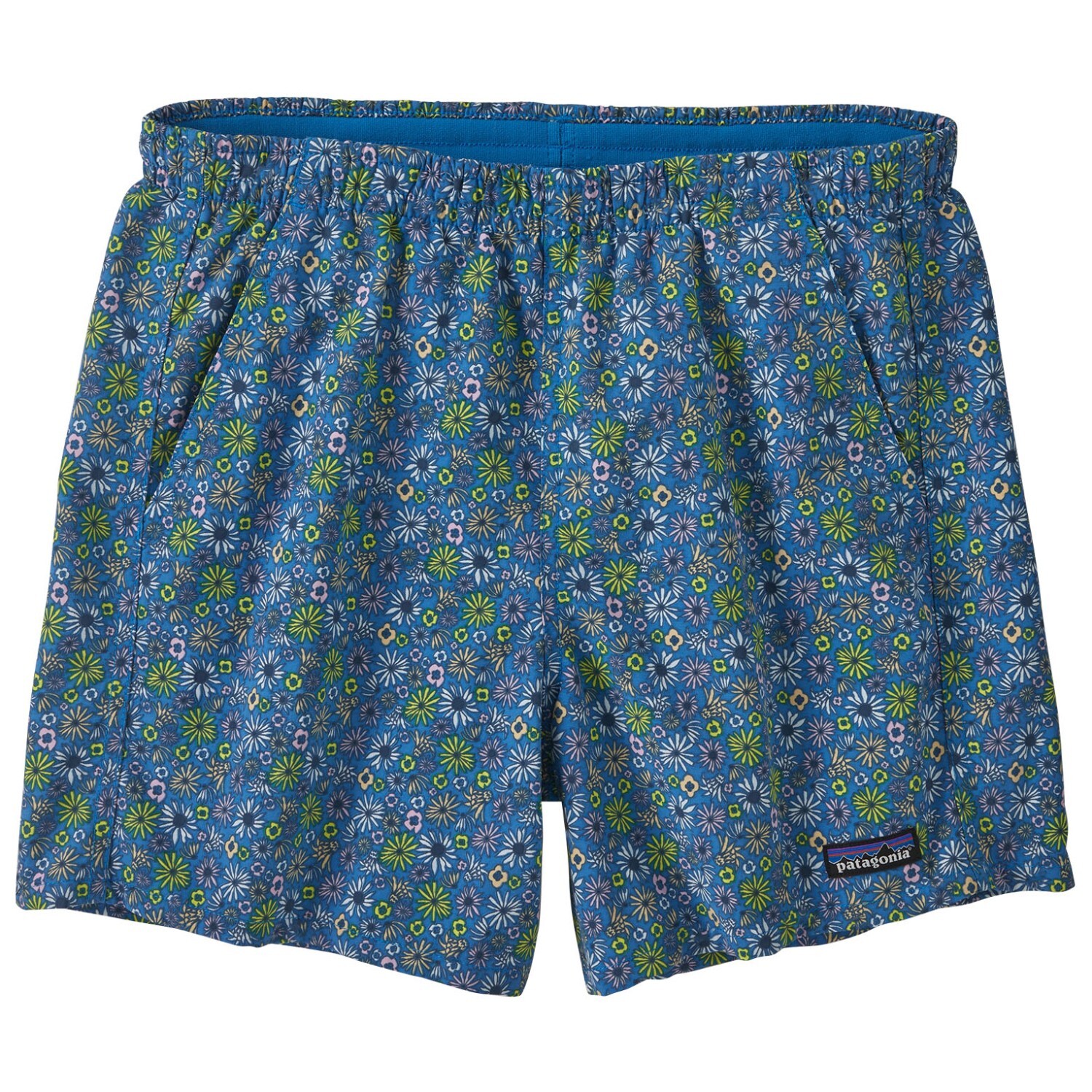 

Шорты Patagonia Women's Baggies, цвет Floral Fun/Vessel Blue