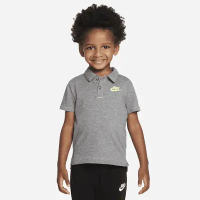 

Топ Nike Dri-FIT Toddler Polo Top, цвет Carbon Heather