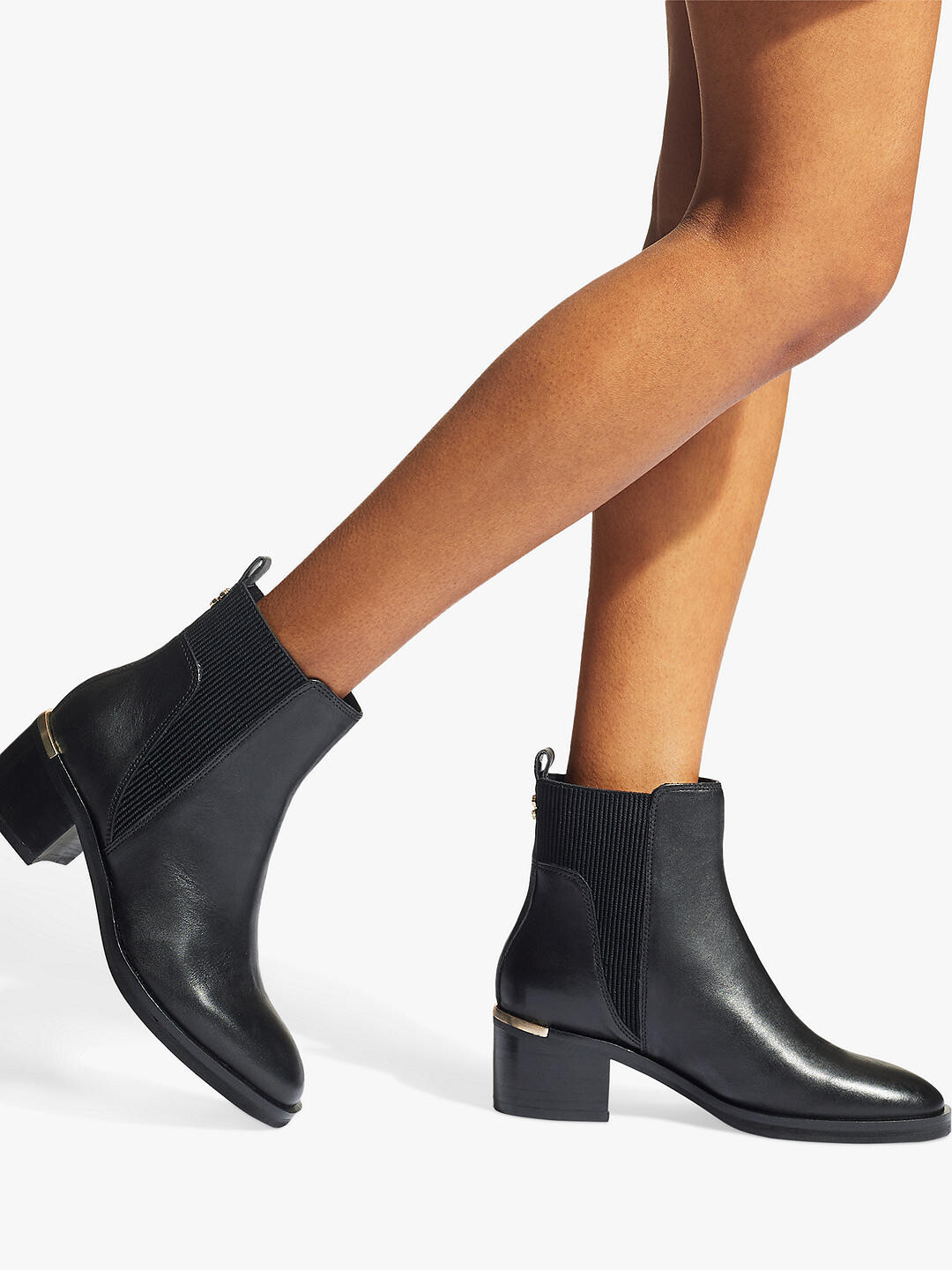 

Кожаные ботинки на каблуке Carvela Liberty, черные
