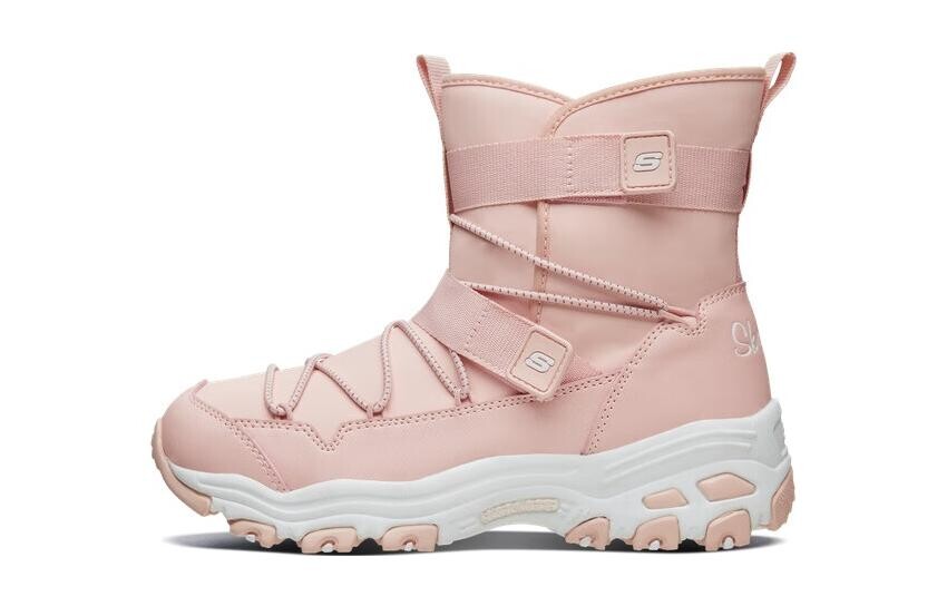 

Детские ботинки GS розовые Skechers, розовый