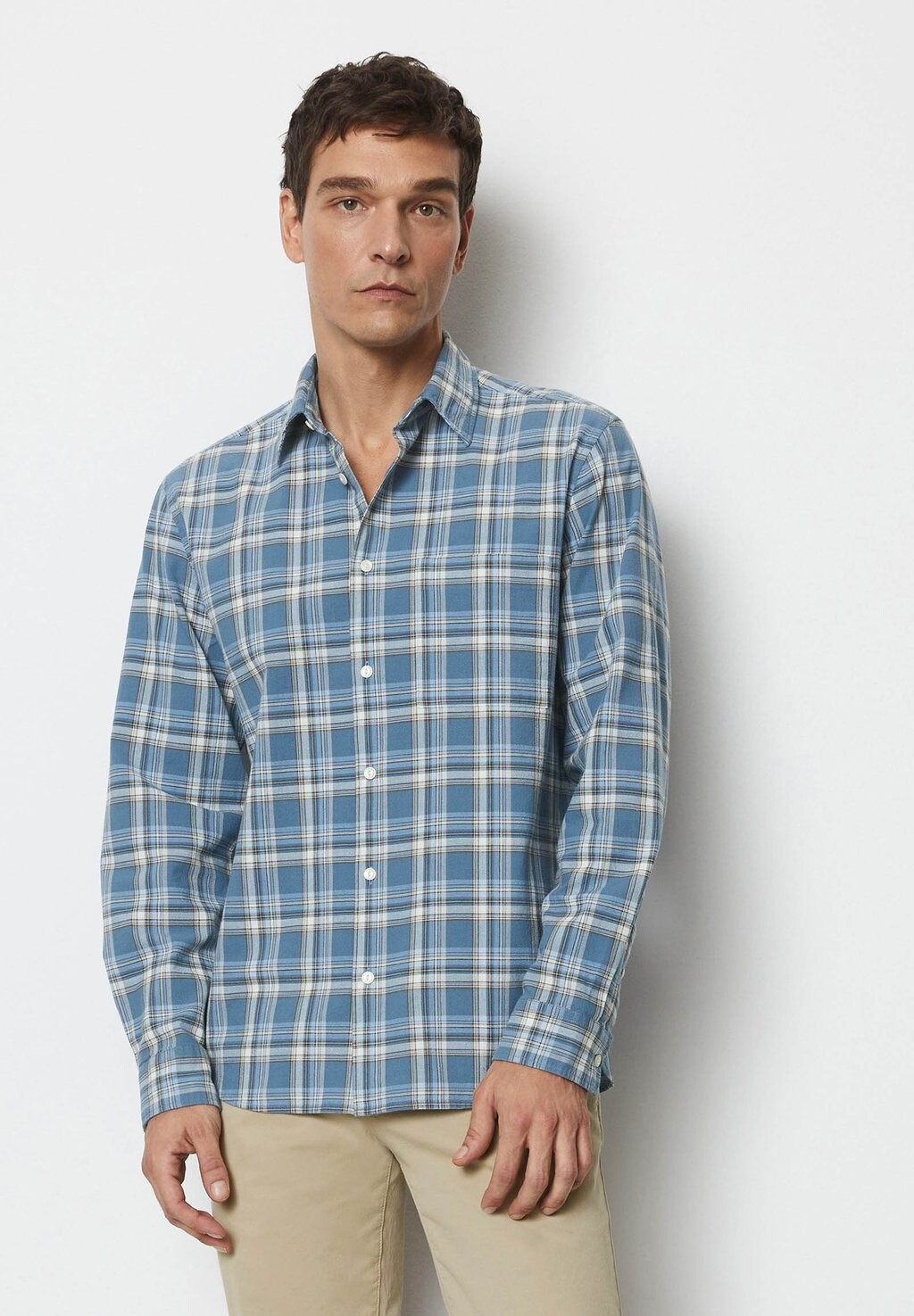

Рубашка REGULAR Marc O'Polo, цвет multi wedgewood