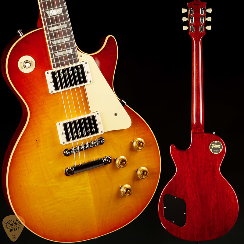 Электрогитара Gibson Custom Shop PSL '58 Les Paul Standard Reissue Gloss Abilene Sunset Burst auster paul sunset park