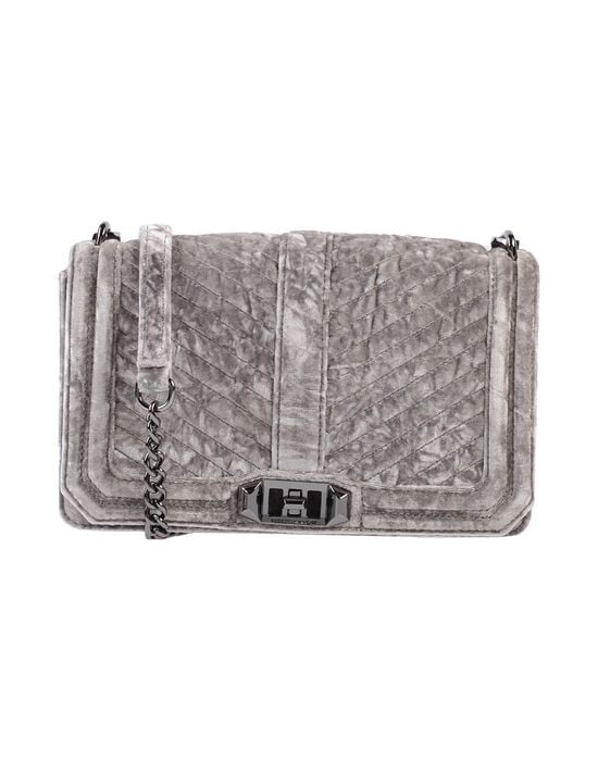 

Сумка через плечо REBECCA MINKOFF, серый