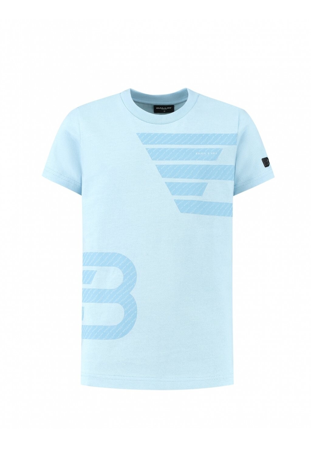 

Футболка с принтом REGULAR FIT CREWNECK Ballin, цвет lt blue