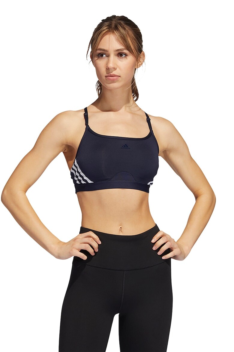 

Бюстье для фитнеса Aeroreact с логотипом Adidas Performance, белый