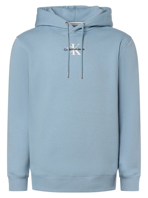 

Пуловер с капюшоном Calvin Klein Jeans, синий