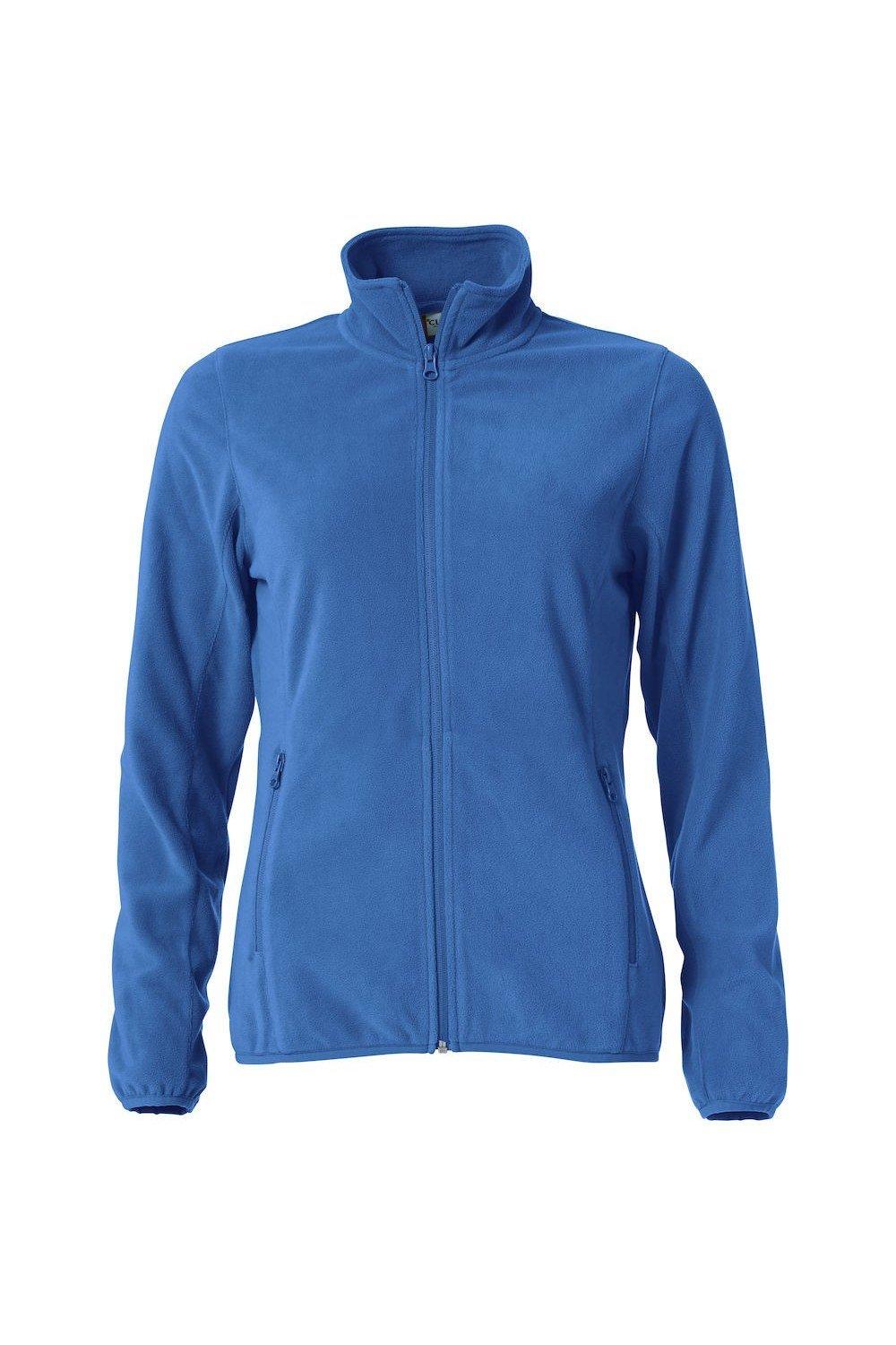 Базовая куртка из микрофлиса Clique, синий базовая спортивная сумка clique синий