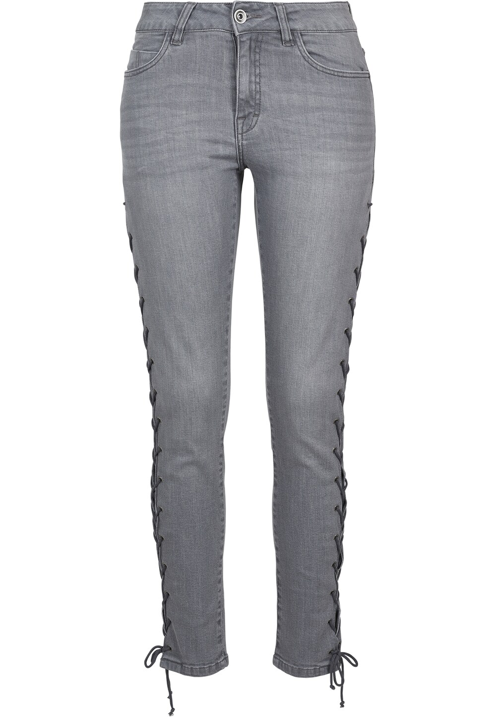 цена Узкие джинсы Urban Classics, серый
