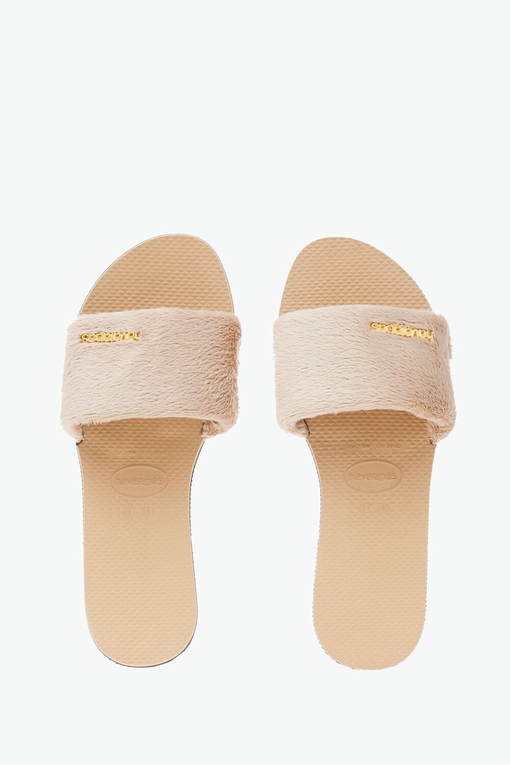 

Пушистые сандалии Havaianas
