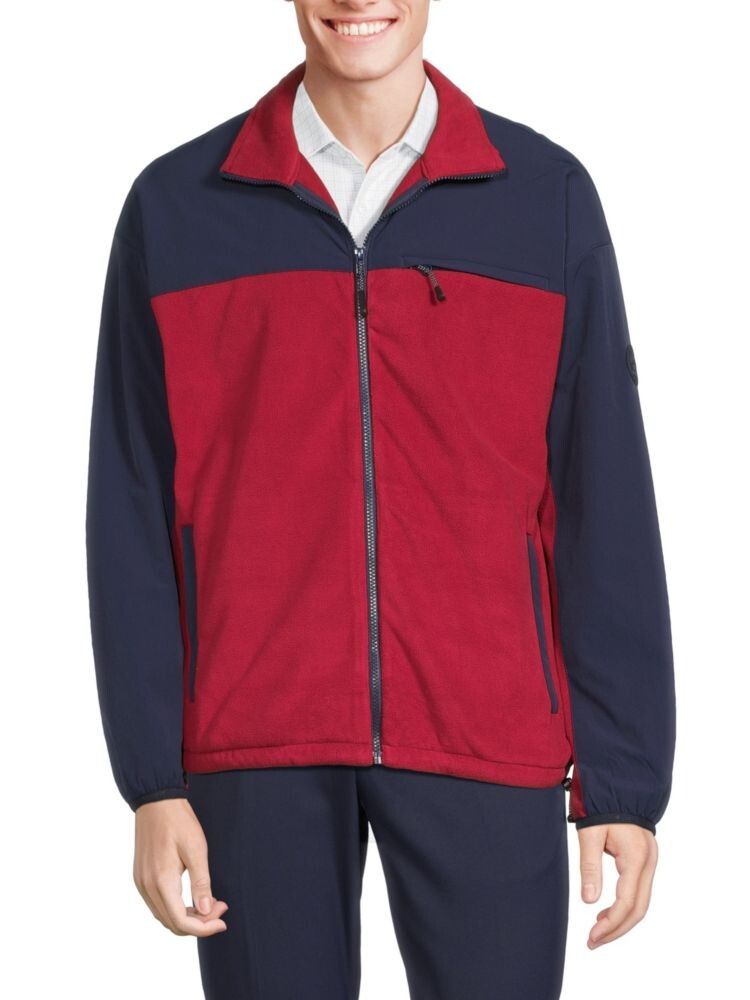 

Куртка Blitz с цветными блоками Fourlaps, цвет Navy Red