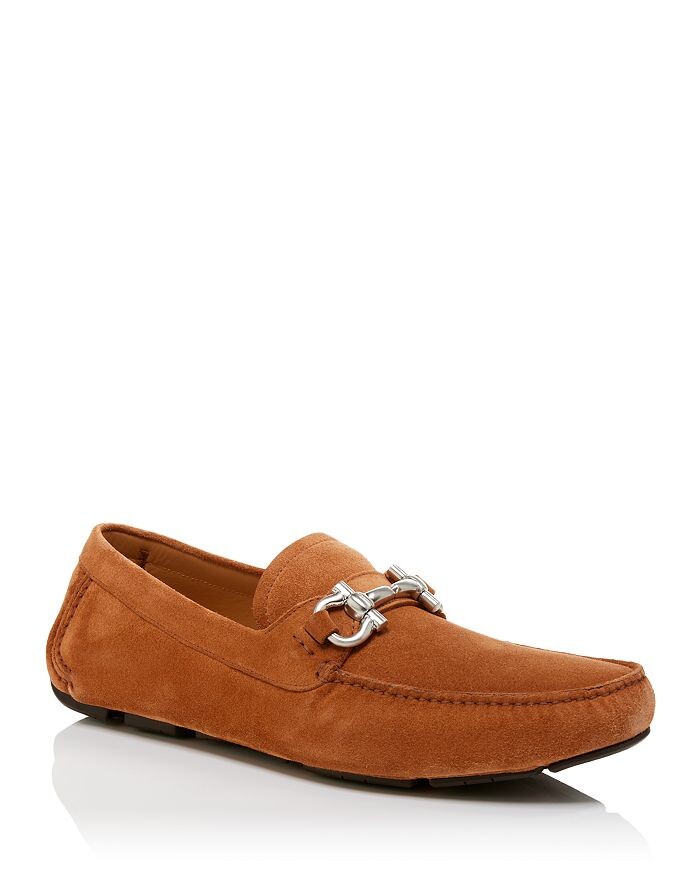 

Мужские лоферы Ferragamo Paris Gancini Bit, коричневый