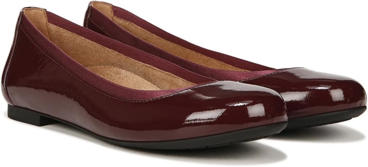 

Балетки Anita VIONIC, цвет Crimson Crinkle Patent