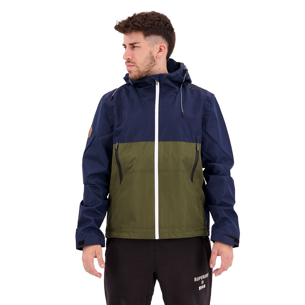 

Куртка Superdry Tech Color Block Elite, синий