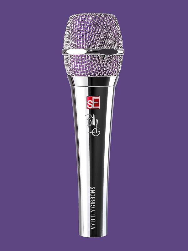 

Динамический микрофон sE Electronics V7-BFG Billy F. Gibbons Signature Handheld Supercardioid Dynamic Microphone