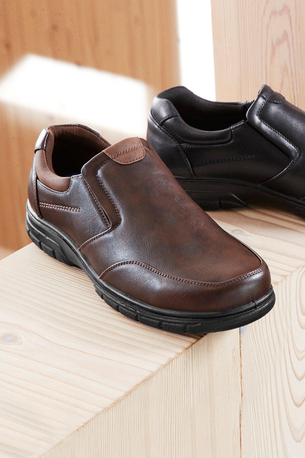 Классические туфли без шнуровки Cotton Traders, коричневый туфли без шнуровки benjy ii bugatti коричневый