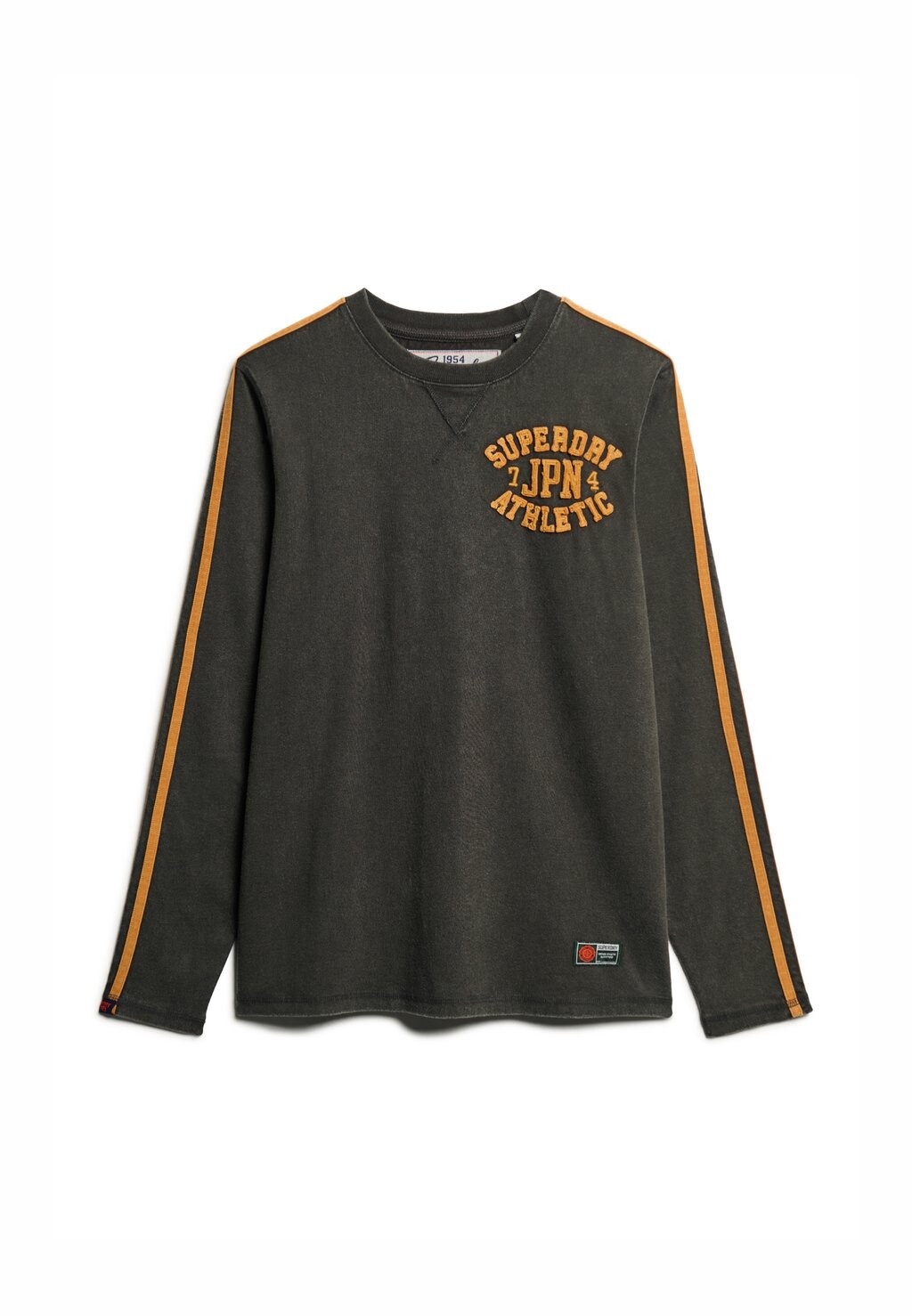 

Топ с длинными рукавами ATHLETIC STRIPED LONG SLEEVE Superdry, черный