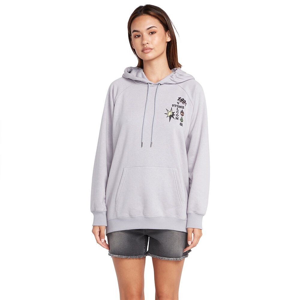 

Худи Volcom Truly Stoked Bf, серый
